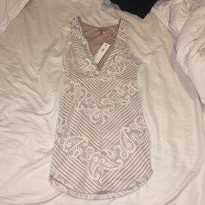 never worn formal mini dress